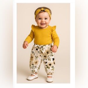 Baby girl matching set